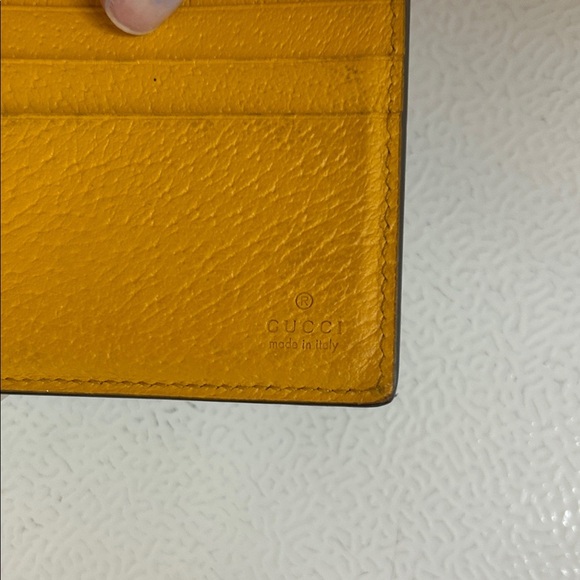 Gucci Beige and Brown Monogram wallet Card Holder with box and dust bag and COA - Picture 5 of 10